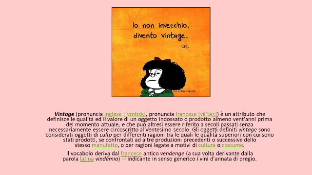 Mafalda Vintage Mafalda Vintage